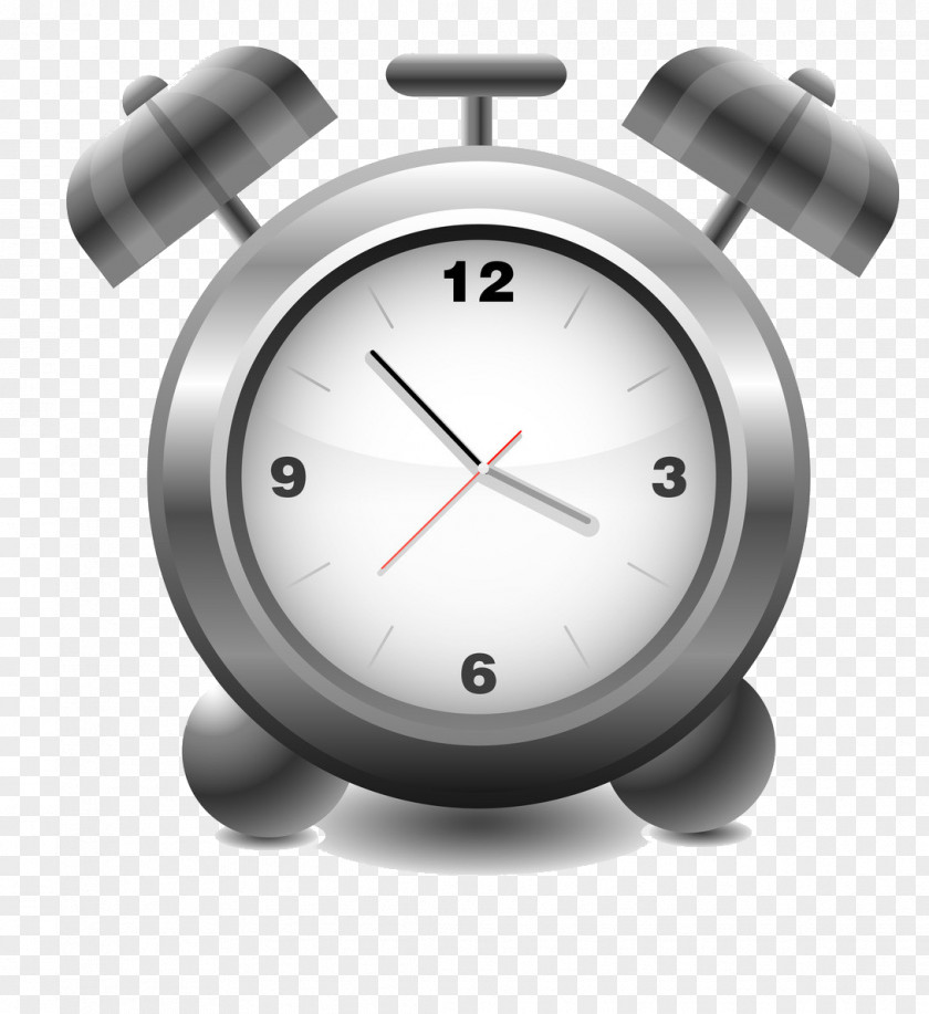 Black Alarm Clock New Zealand And White PNG
