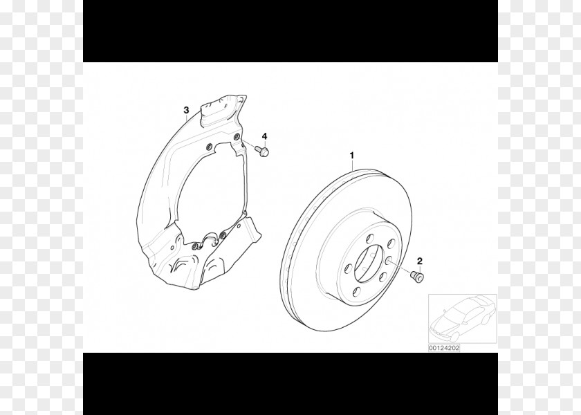 Bmw BMW Disc Brake Vehicle Drawing Plan PNG