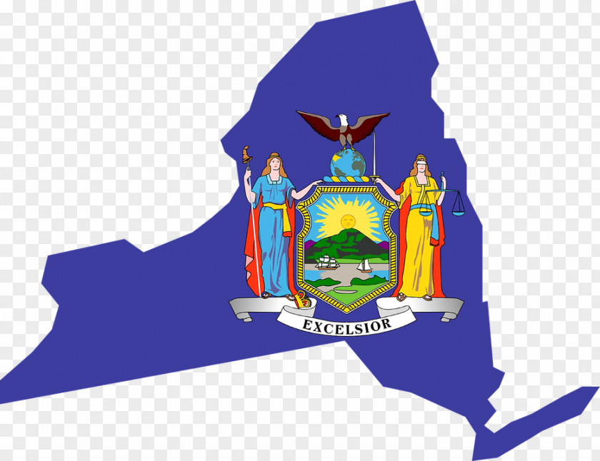 Map New York City Image Flag Of PNG