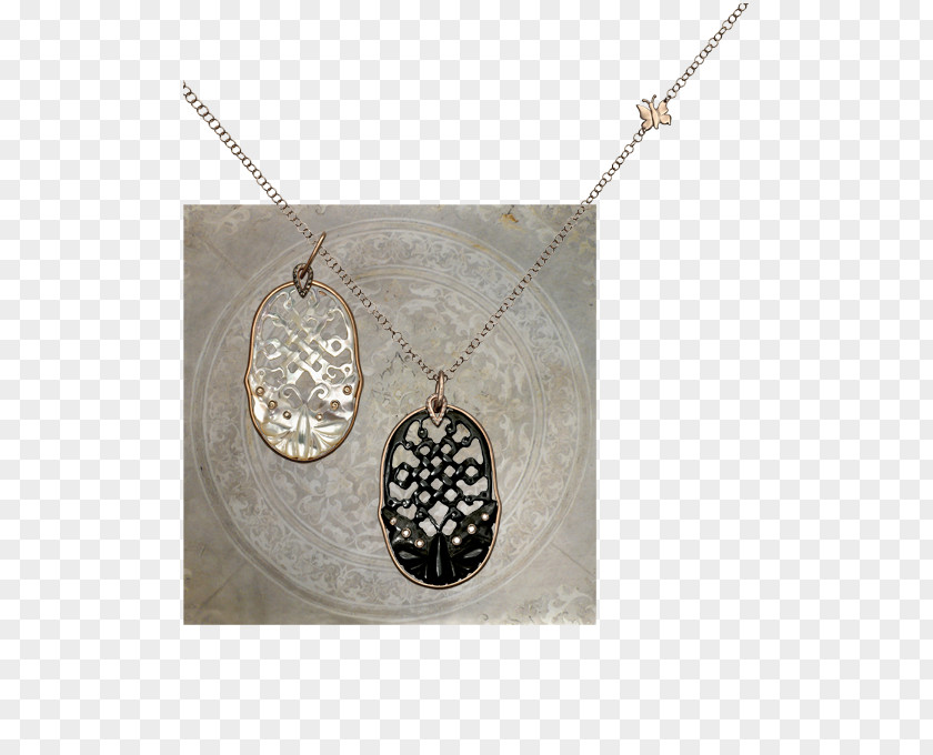 Necklace Locket Silver Chain PNG