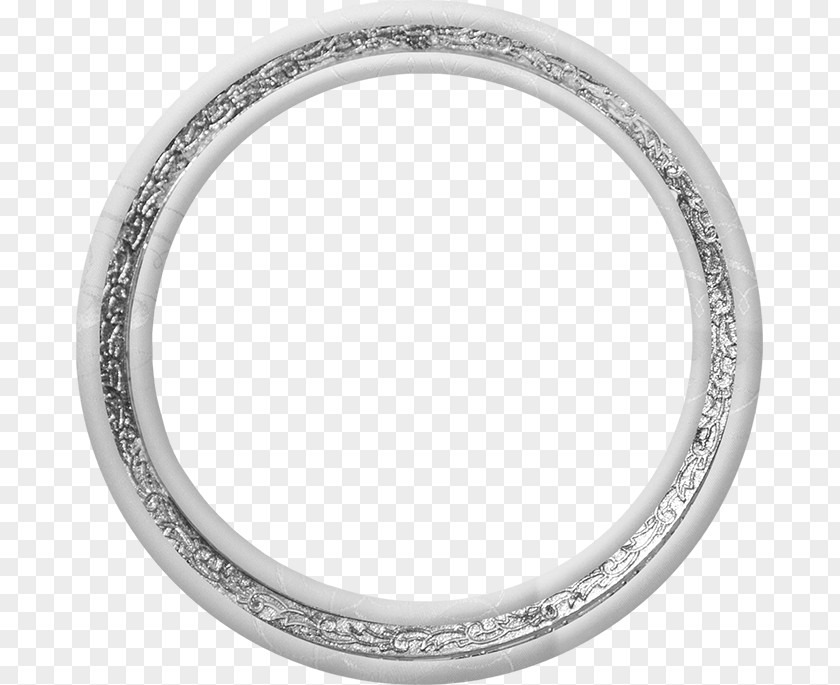 Round Frame Picture Material Download PNG