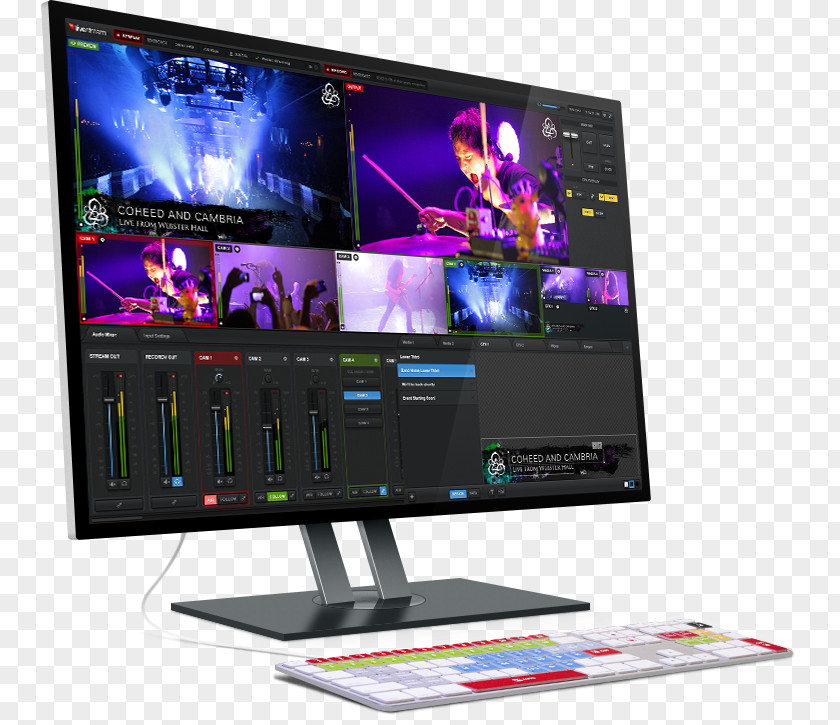 Streaming Media Digital Video Broadcasting LED-backlit LCD Television PNG