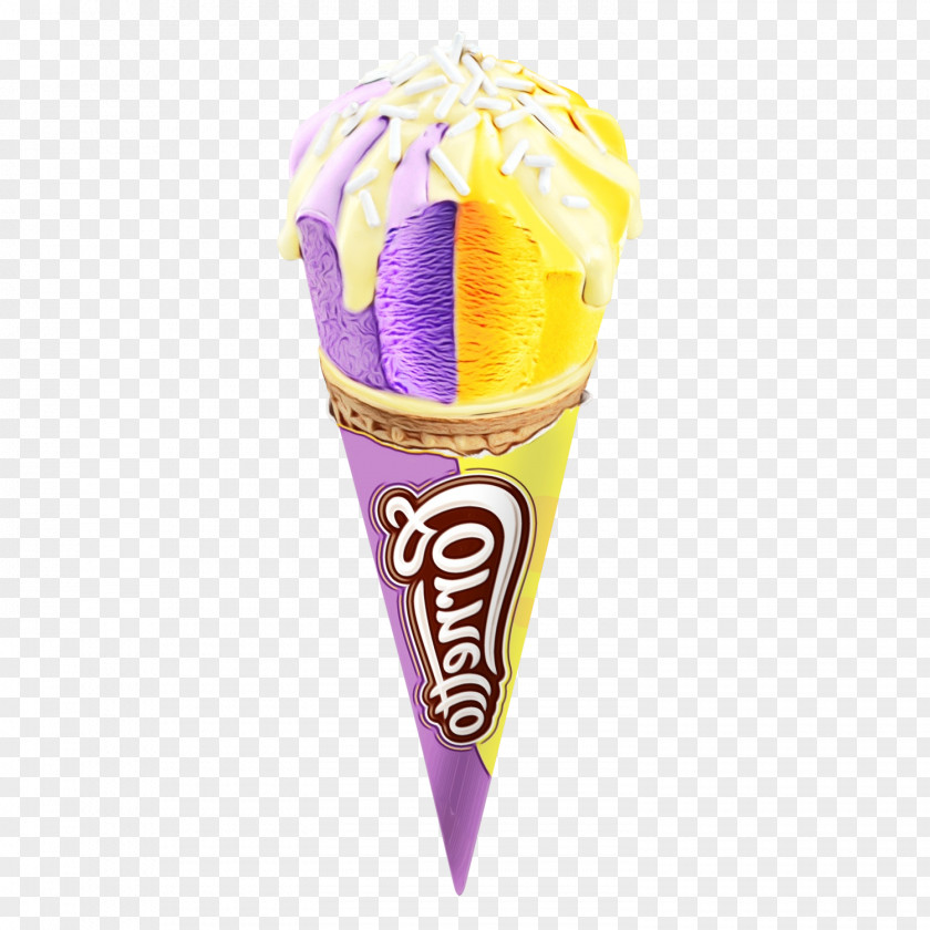 Vanilla Dondurma Ice Cream Cone Background PNG