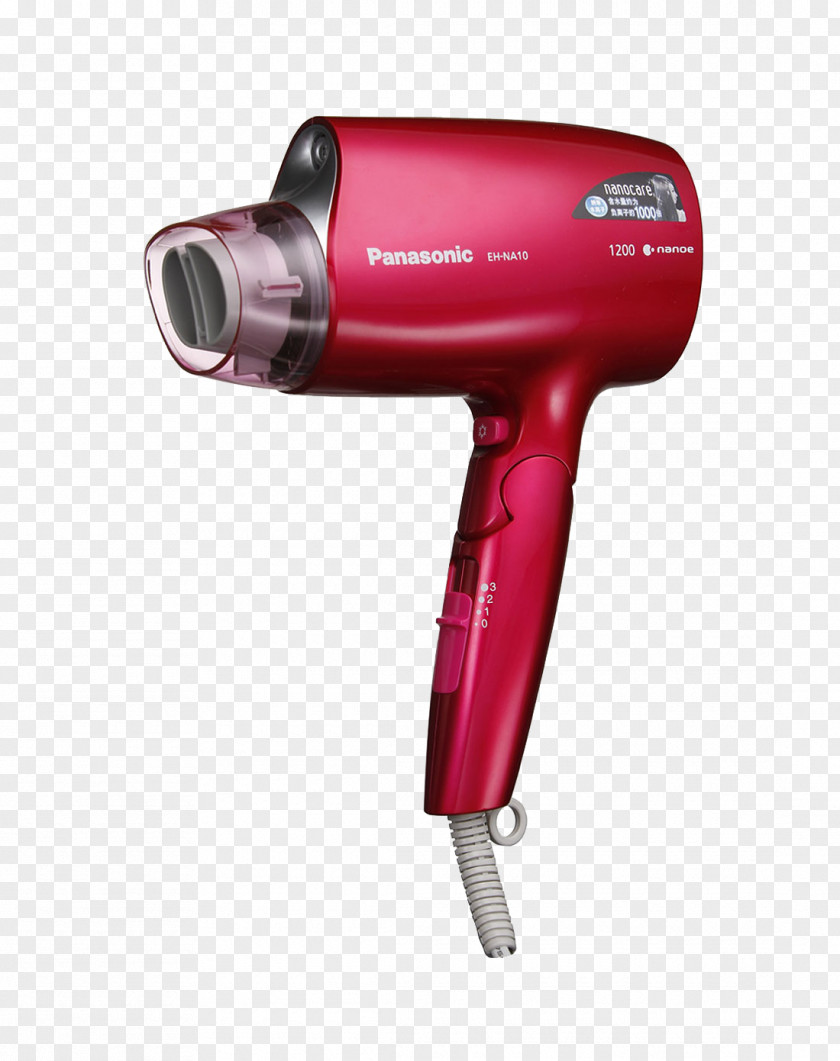 Hair Dryer Hot And Cold Wind Comb Negative Air Ionization Therapy Panasonic PNG