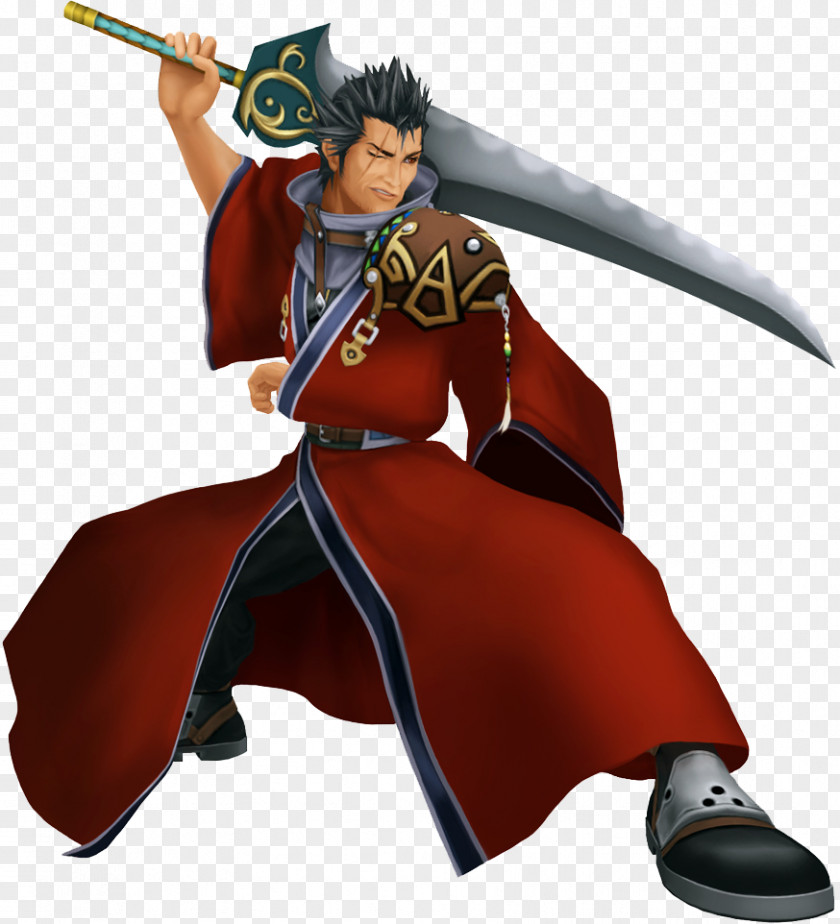 Kingdom Hearts Final Fantasy X II VII Auron Video Game PNG