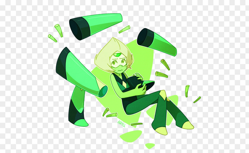 Peridot Fan Art OK K.O.! Lakewood Plaza Turbo Amethyst Jasper PNG