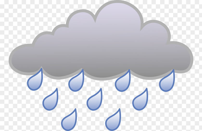 Rain Cloud Storm Weather Clip Art PNG