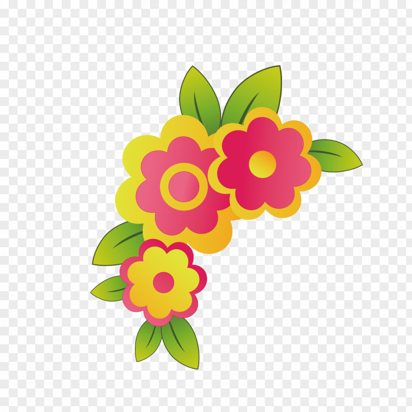 App Floral Design Cut Flowers Color PNG