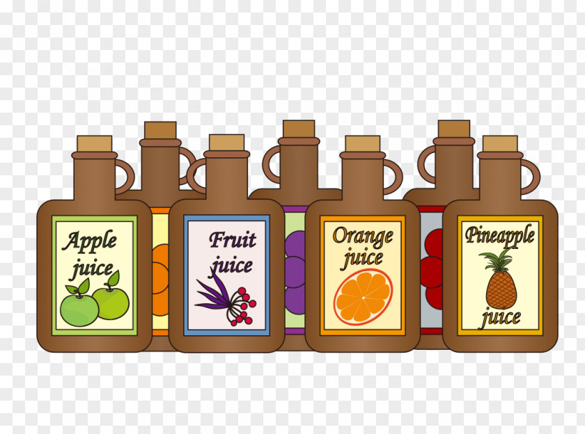 Cartoon Vector Illustration Juice PNG