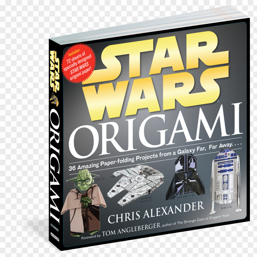 R2d2 Star Wars Origami: 36 Amazing Paper-folding Projects From A Galaxy Far, Far Away-- Kirigami Awesome Origami.[ PNG