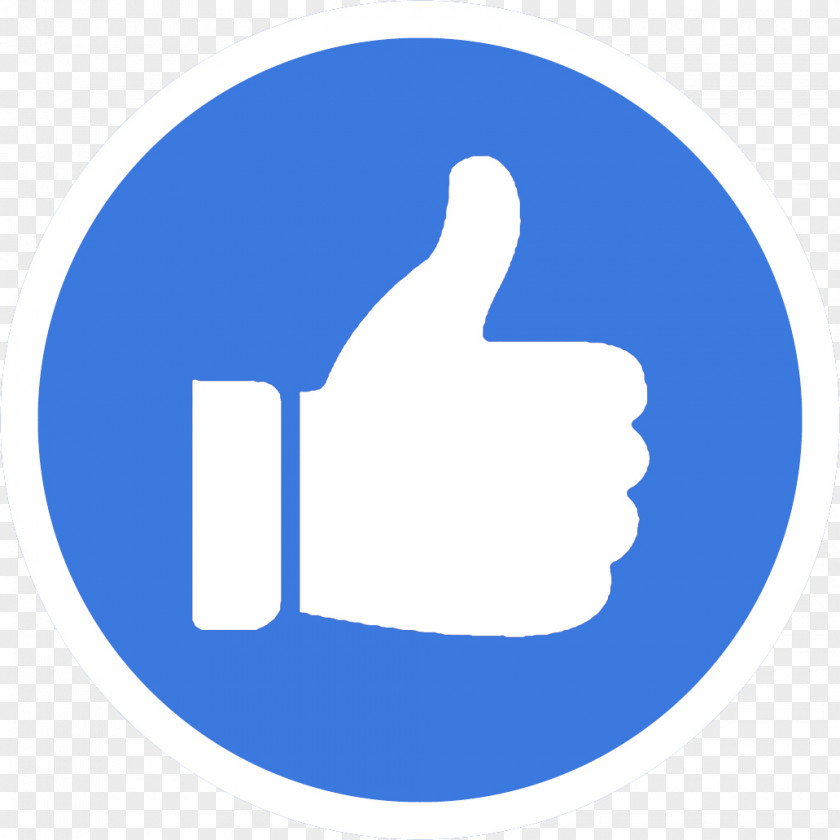 Thumbs Up Facebook Like Button Thumb Signal PNG