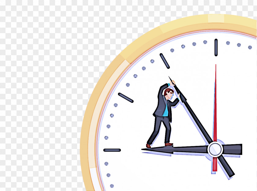 Balance Clock Line Circle PNG