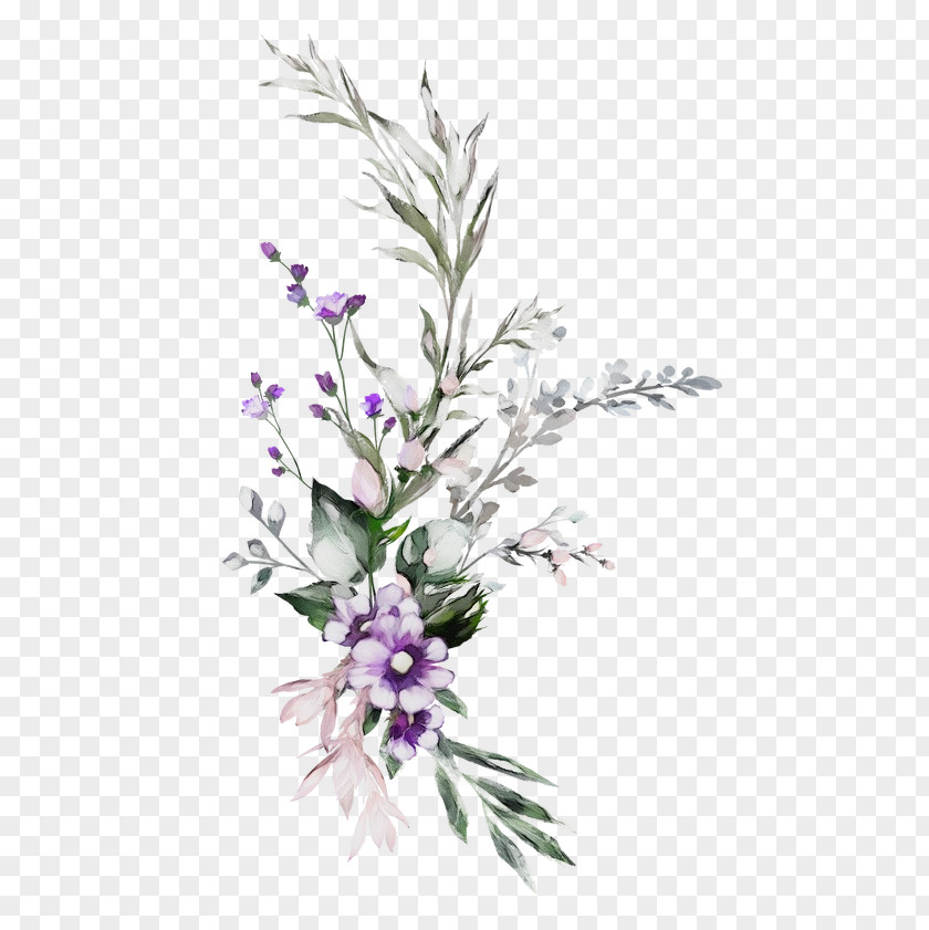 Buddleia Bouquet Rosemary PNG