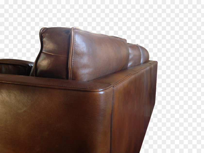 Chair Club Leather Couch Furniture PNG