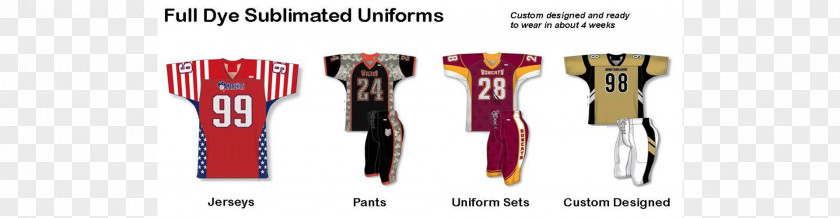 Football Uniforms American Protective Gear Uniform Jersey PNG