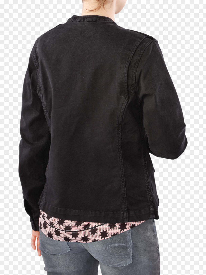 Military Jacket Black Denim Hoodie Clothing Sleeve Thrasher PNG