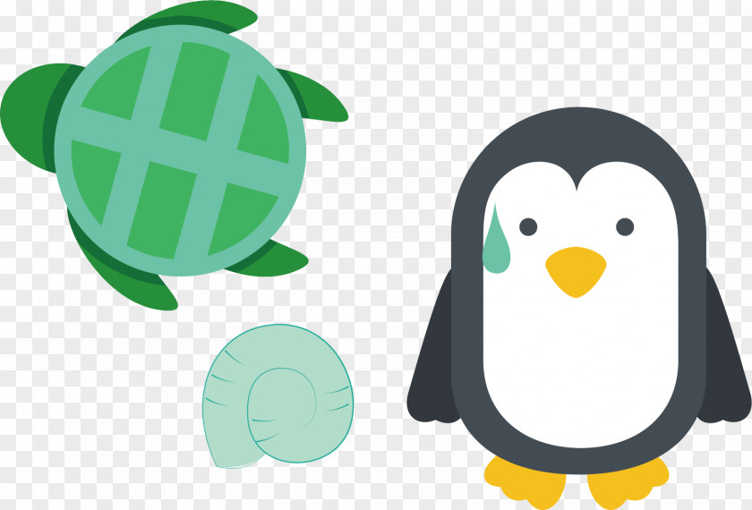 Penguin Vector Material Turtle Clip Art PNG