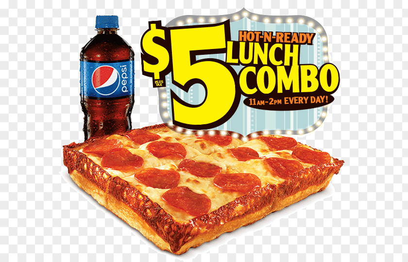 Pizza Chicago-style Little Caesars Coupon Pepperoni PNG
