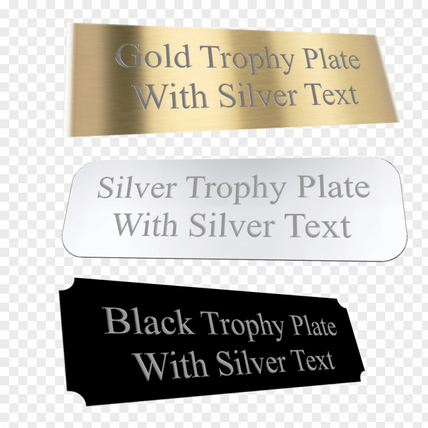 Trophy Commemorative Plaque Engraving Sign PNG