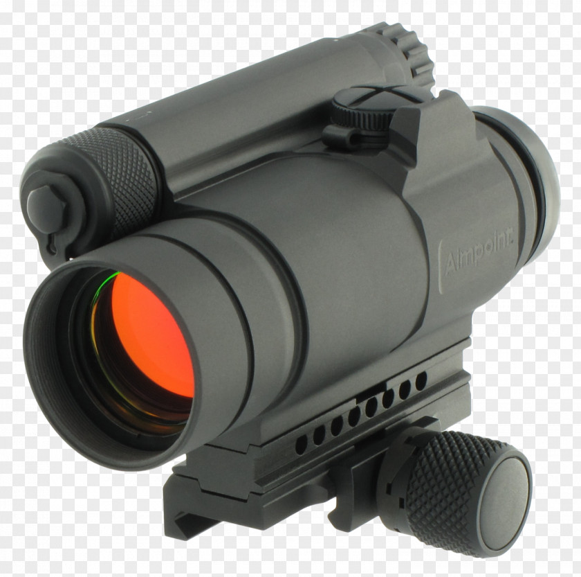 Aimpoint CompM4 AB Red Dot Sight Night Vision Device Reflector PNG