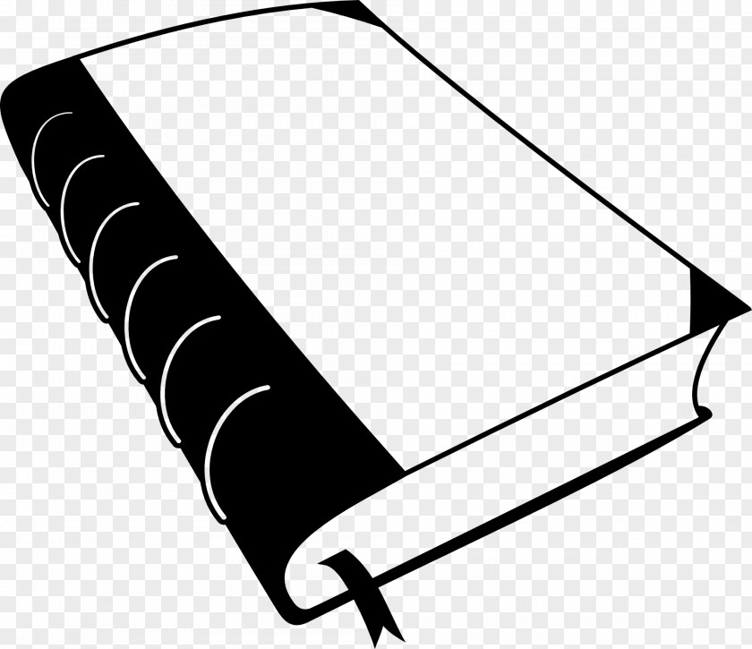 Black Edge Tool Book Clip Art PNG