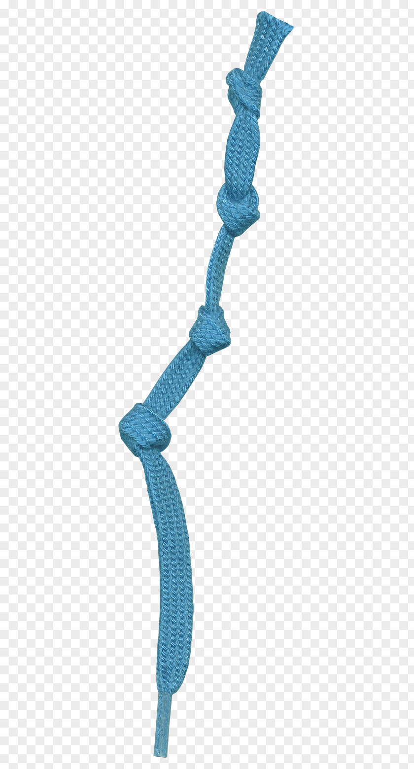Blue Tie Shoelaces Necktie PNG