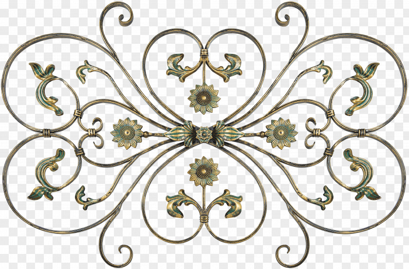 Cutwork Ornament Wrought Iron Pattern Length Millimeter PNG