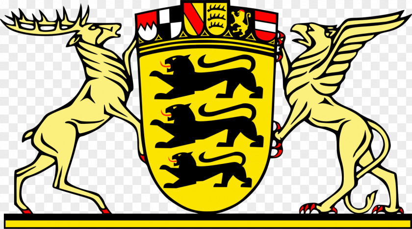 Goverment Coat Of Arms Baden-Württemberg States Germany Flag PNG