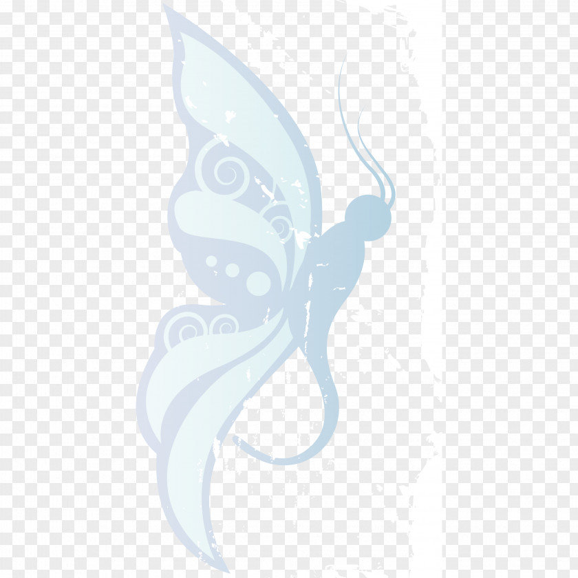 Hand Painted Dragonfly Shading Vector Material Euclidean Illustration PNG