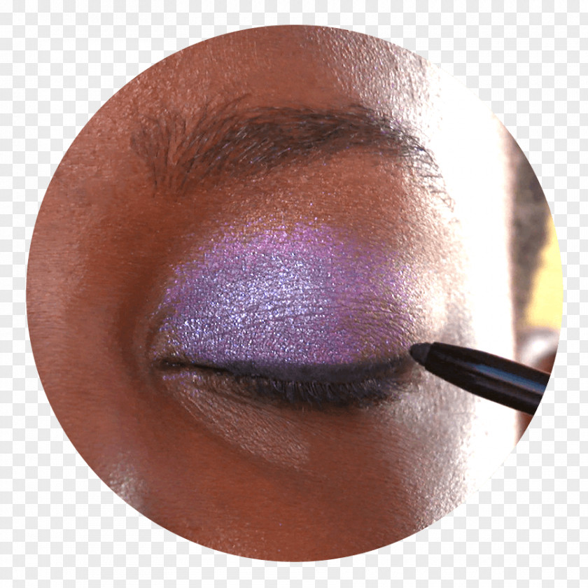 Lilac Eye Shadow Eyebrow Eyelash Cosmetics PNG