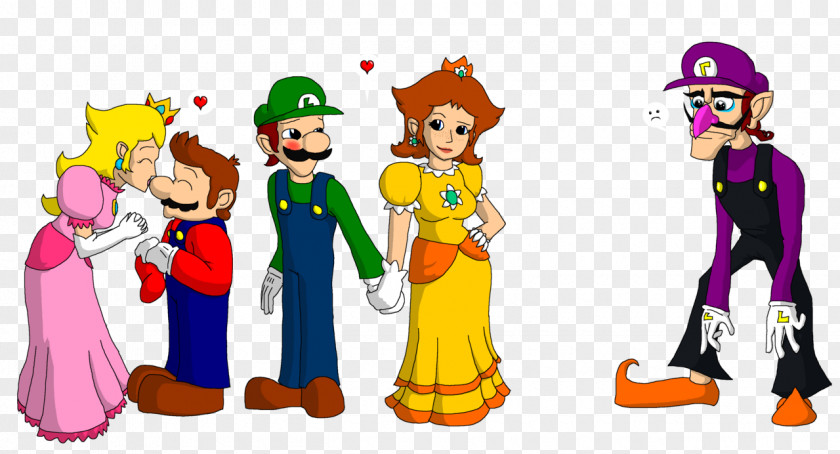 Luigi Super Mario 64 DS Bros. Rosalina PNG