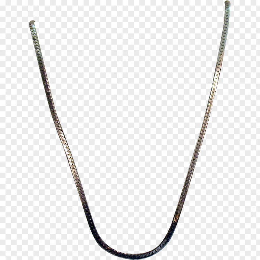 Necklace Silver Chain Body Jewellery PNG