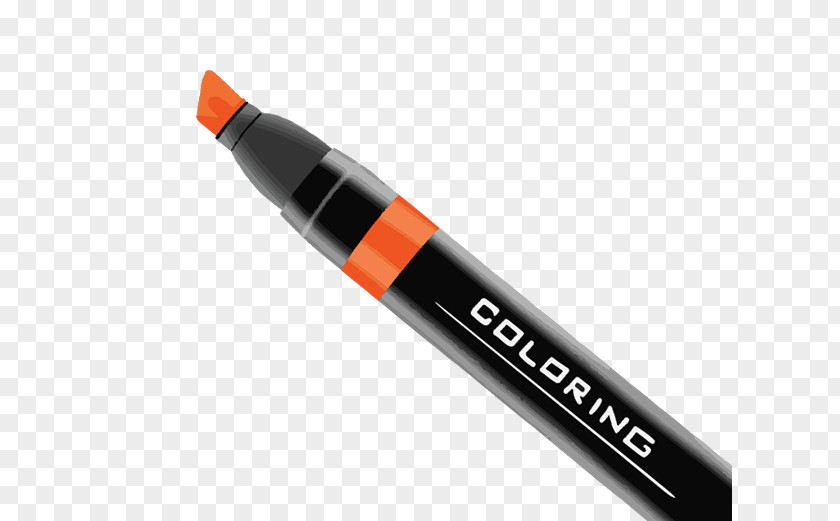 Permanent Marker Pens Product PNG