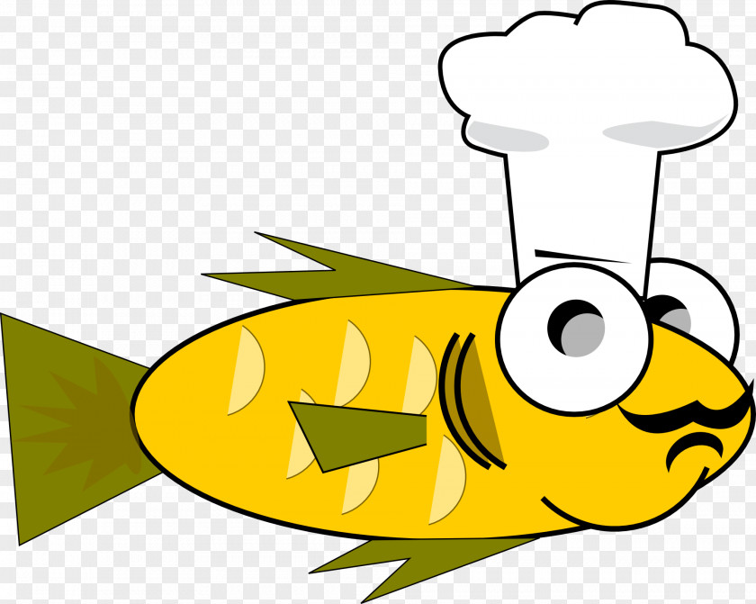 Yellow Cartoon Fish Carassius Auratus Clip Art PNG