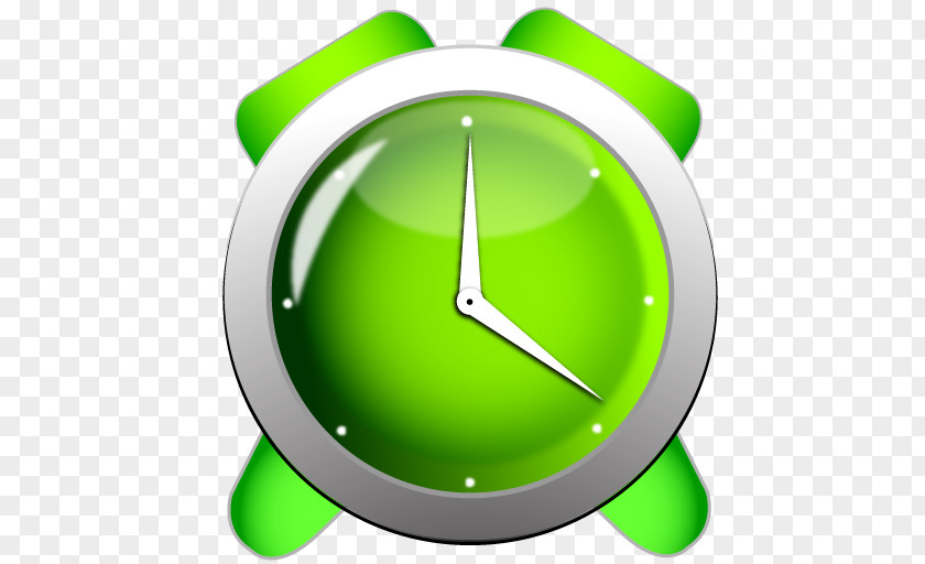 Design Alarm Clocks Green PNG