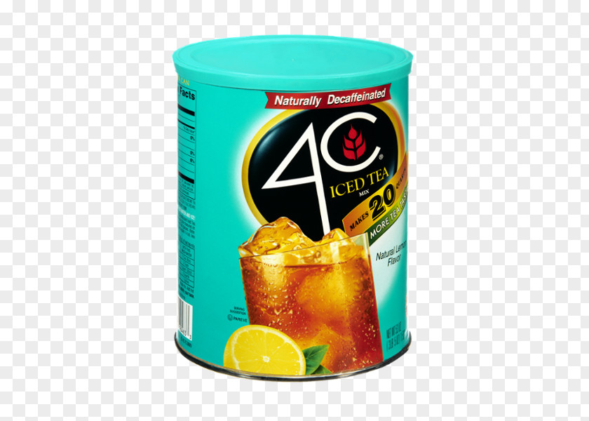 Iced Tea Drink Mix Orange Green PNG