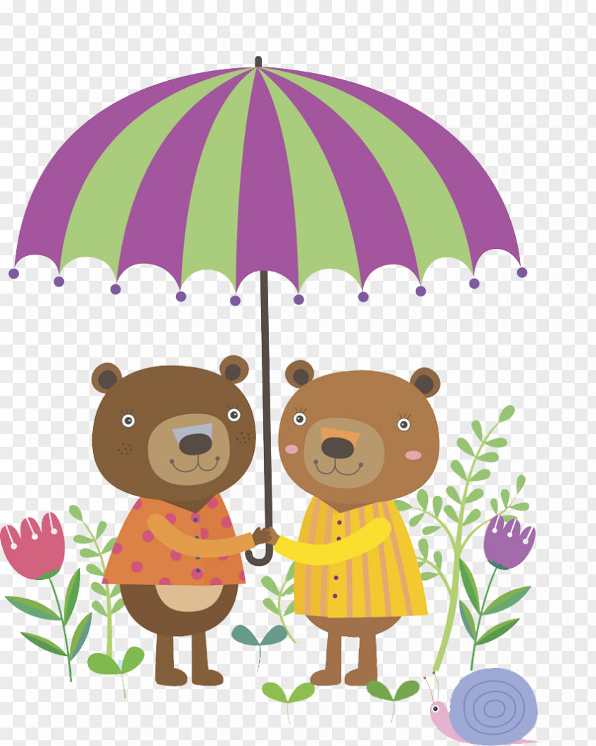 Lovely Bear Clip Art PNG