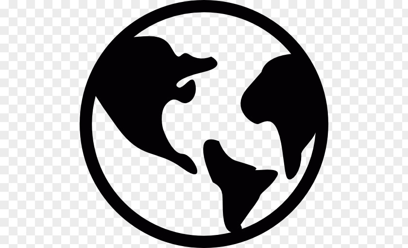 Planet Earth Icon Design PNG