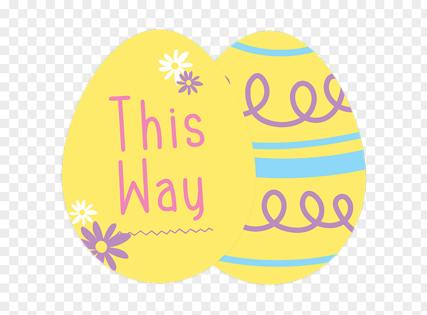 Smile Label Easter Egg Background PNG