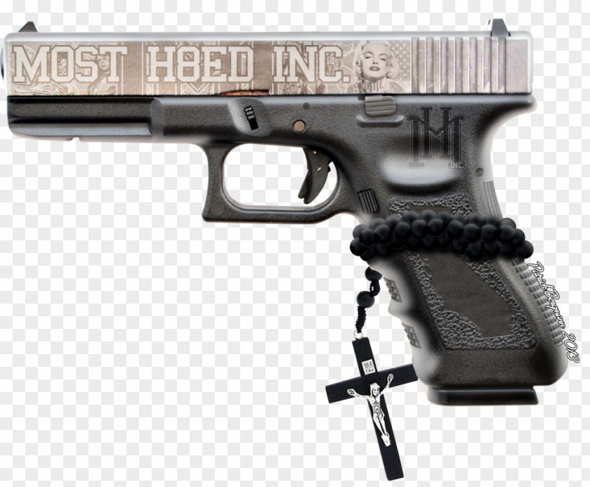 Weapon Trigger GLOCK 17 Firearm Pistol 9×19mm Parabellum PNG