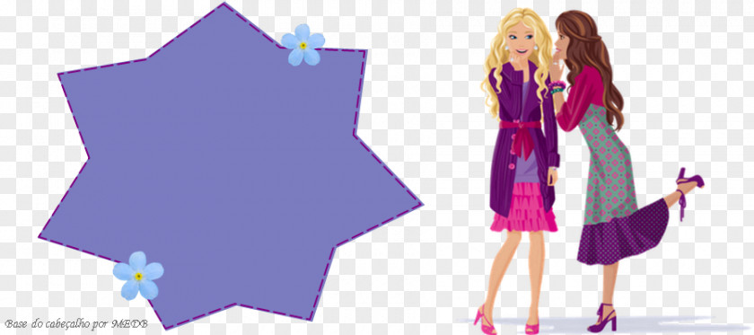 80 S Gossip Cartoon Barbie Animated Film Clip Art PNG