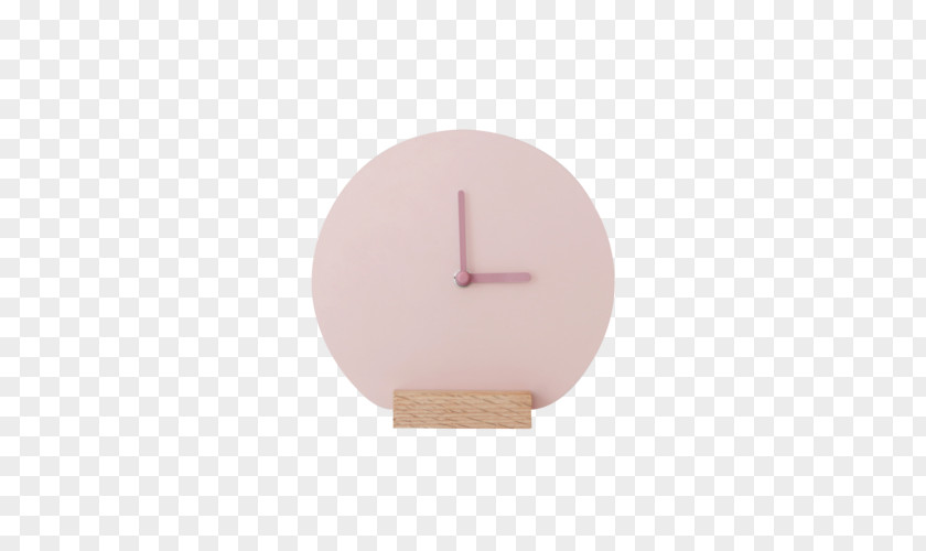 Design Pink M Clock PNG
