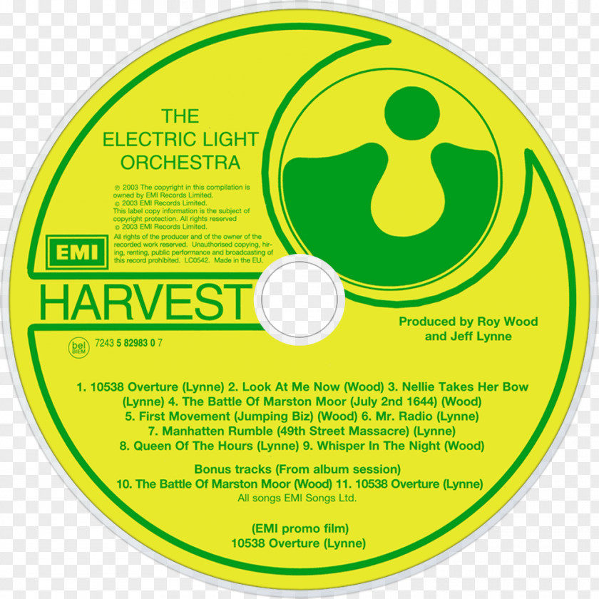 Eed Compact Disc The Electric Light Orchestra All Over World: Very Best Of Album PNG