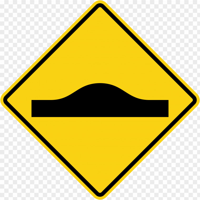 Government Traffic Sign Speed Bump Road Warning Limit PNG