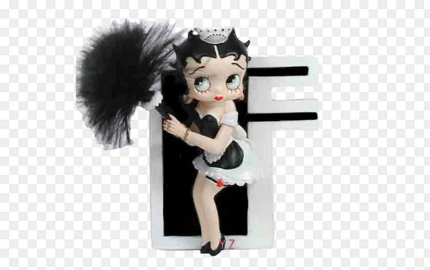 Initials Betty Boop Figurine Letter Statue Collectable PNG
