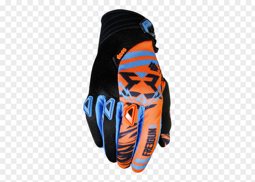 T-shirt Glove Motocross Blue Child PNG