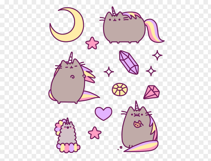 Cat Amazing Cats Pusheen Unicorn Kitten PNG