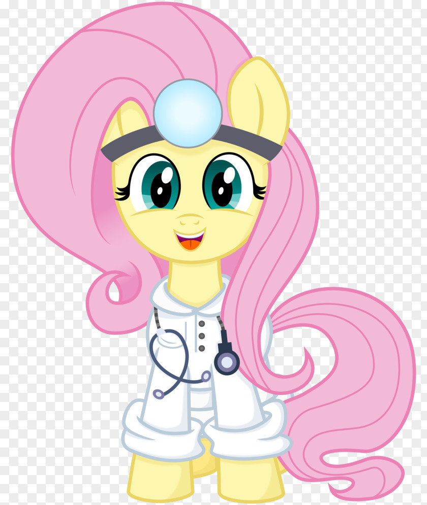 Doctor Vector Of Toothache Fluttershy Pinkie Pie Physician PNG