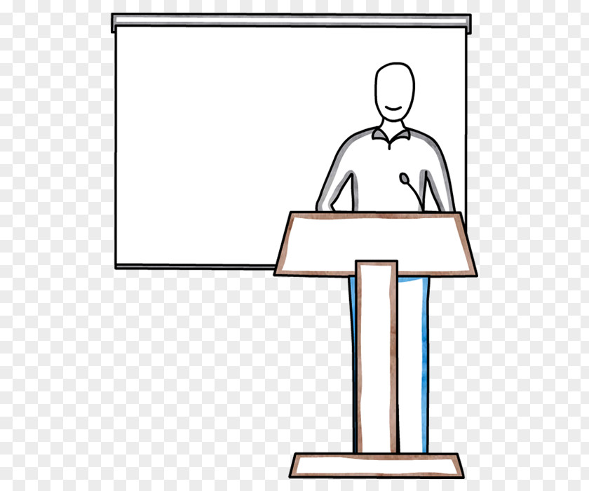 Podium Presentation Learning Lectern Common Craft PNG