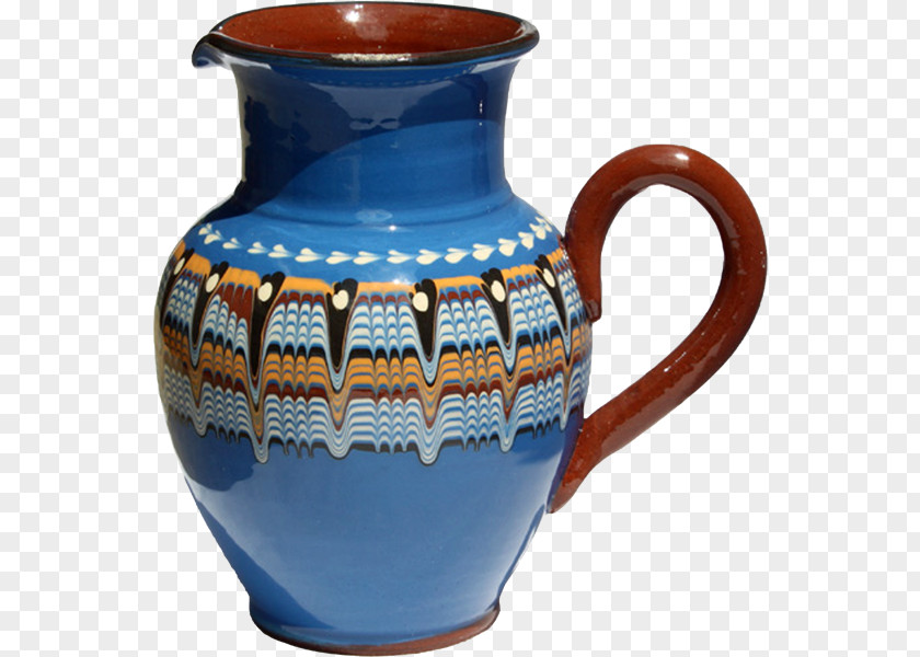 Pottery Ceramic Pitcher Vase Jug PNG